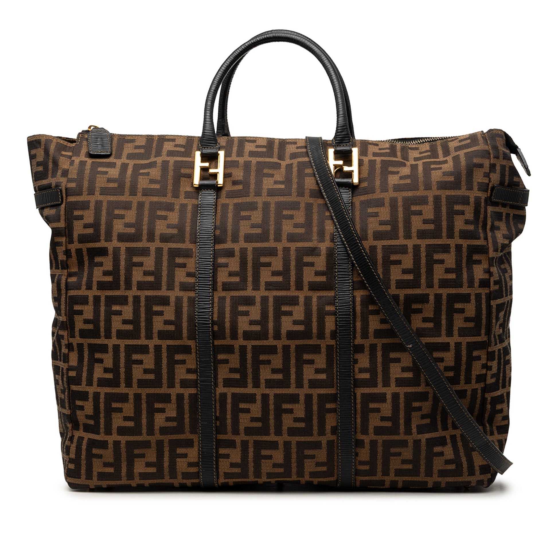 Fendi Zucca Canvas Satchel