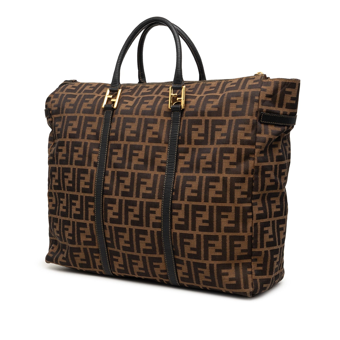 Fendi Zucca Canvas Satchel