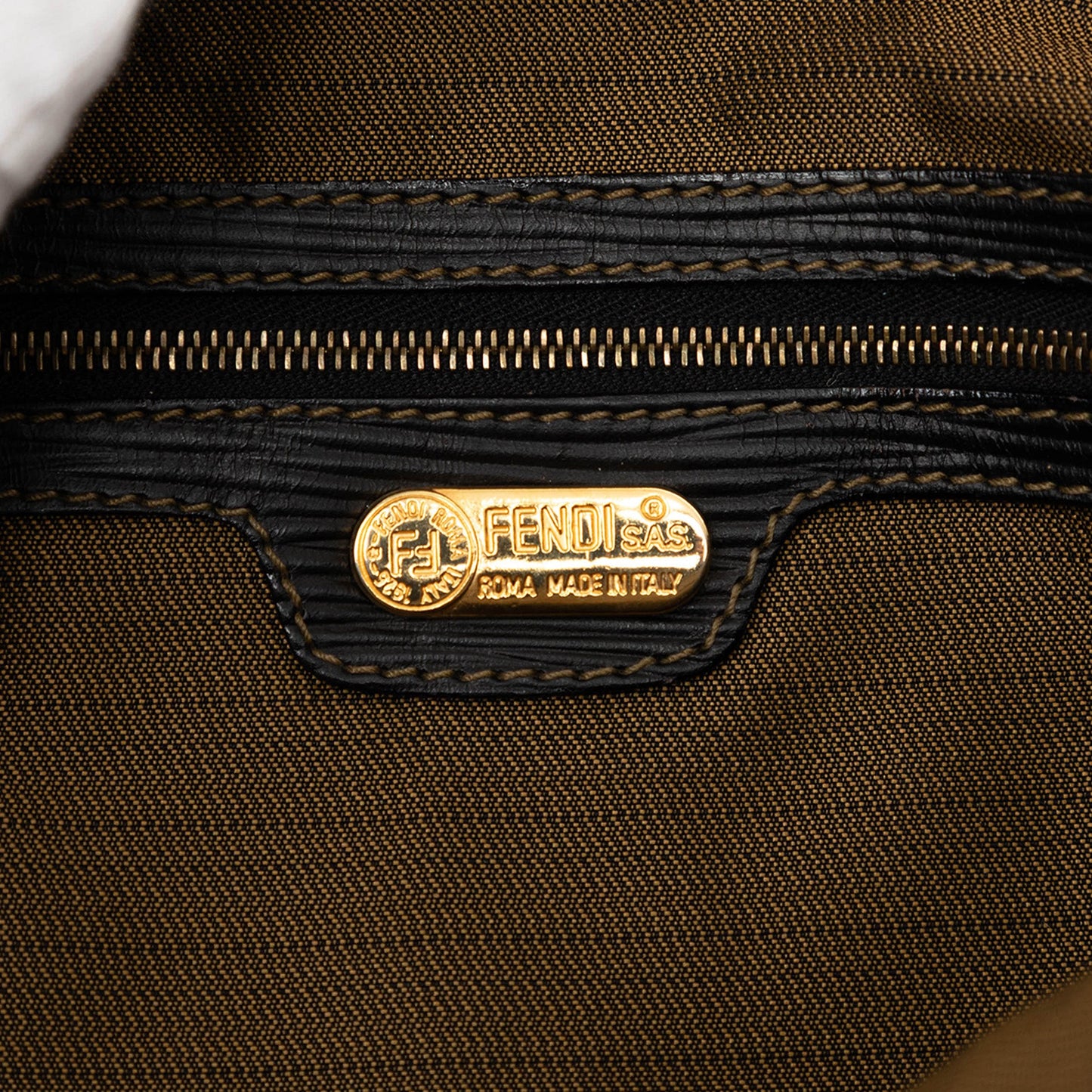 Fendi Zucca Canvas Satchel