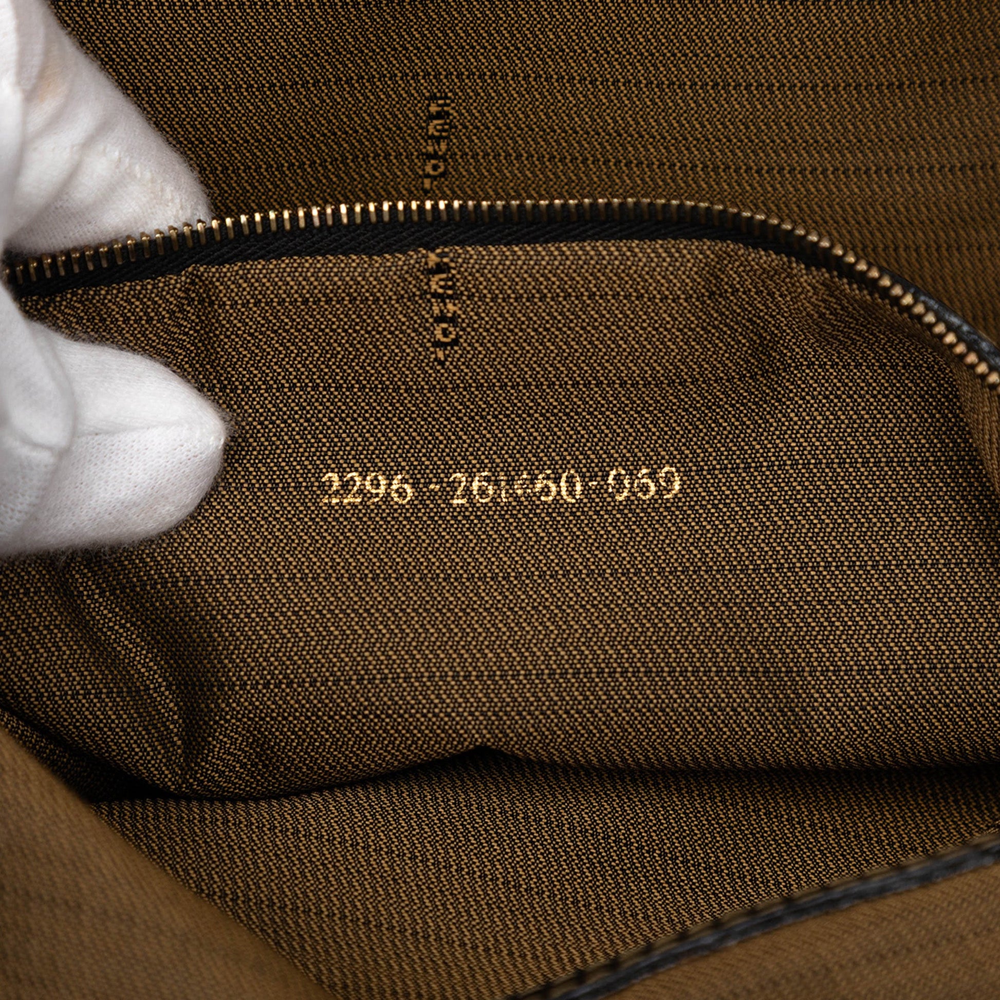 Fendi Zucca Canvas Satchel