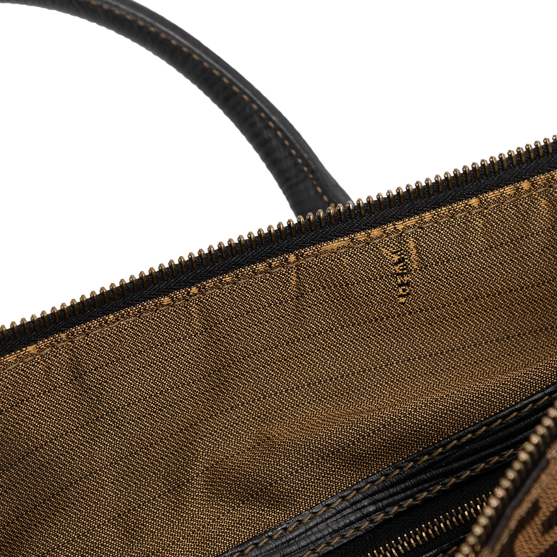 Fendi Zucca Canvas Satchel