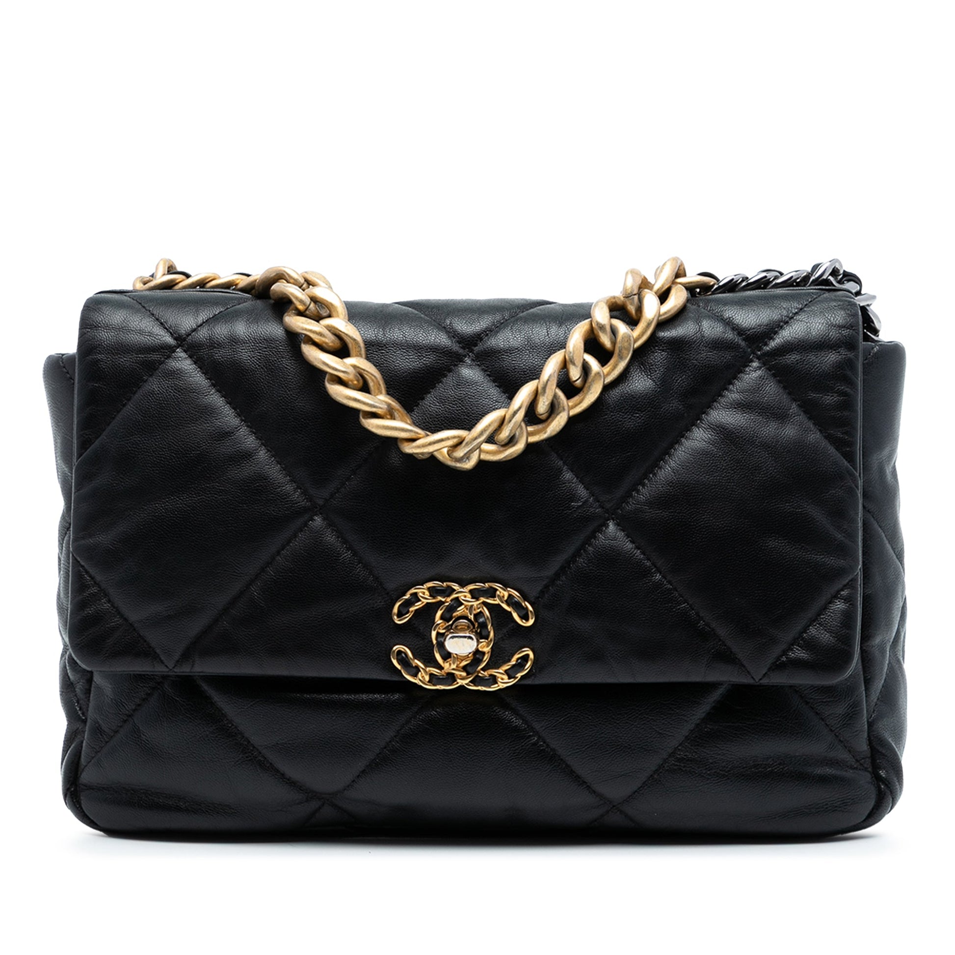 Chanel Large Lambskin 19 Flap