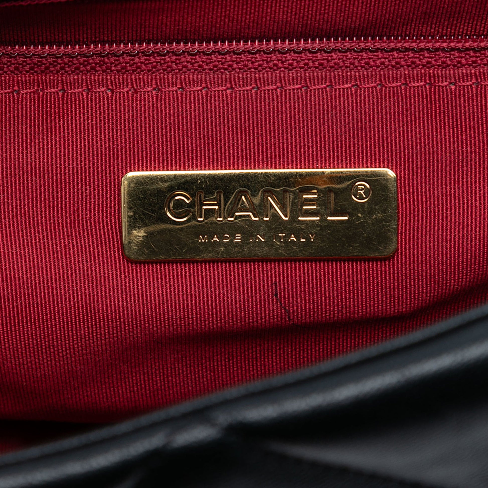 Chanel Large Lambskin 19 Flap