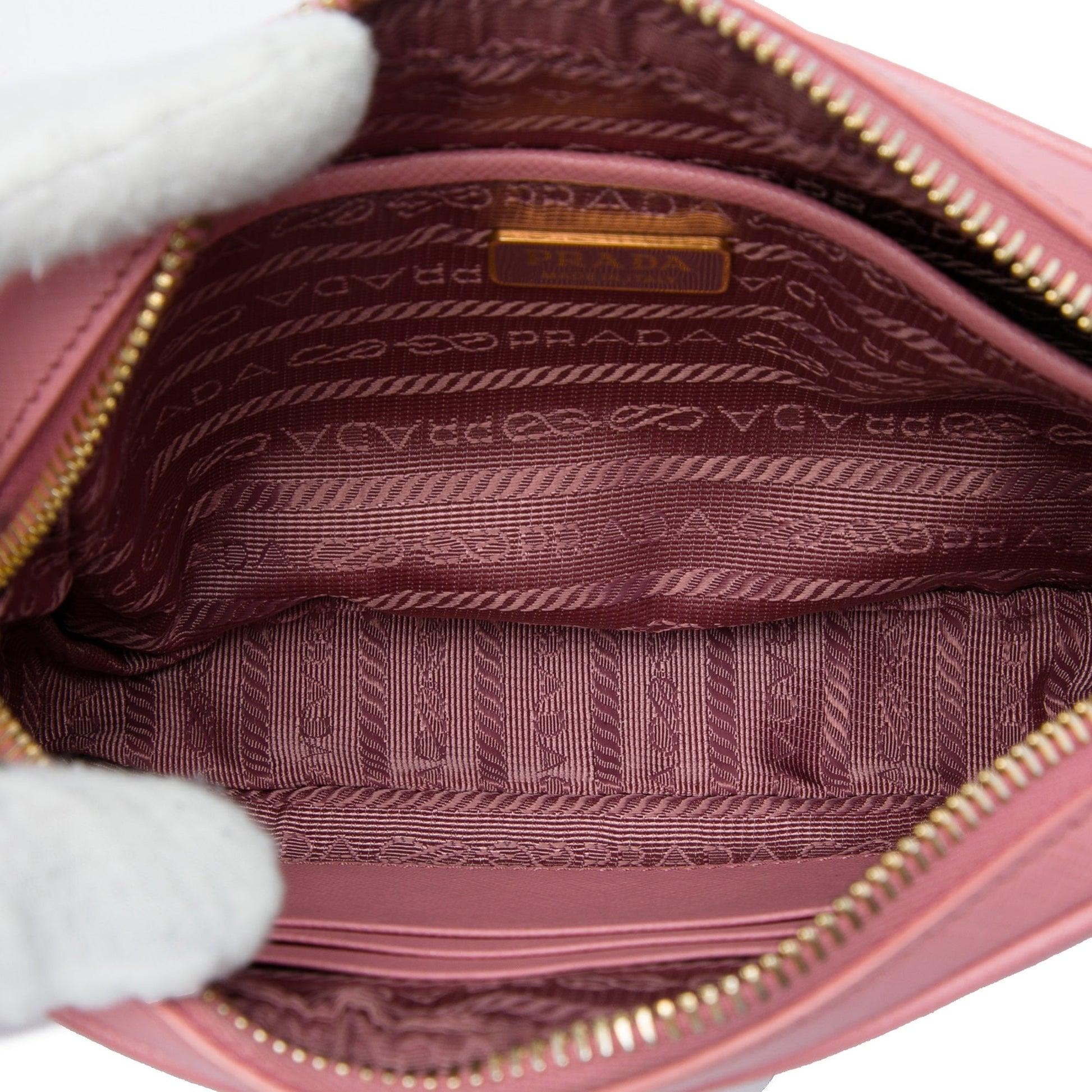 Prada Mini Saffiano Lux Camera Bag