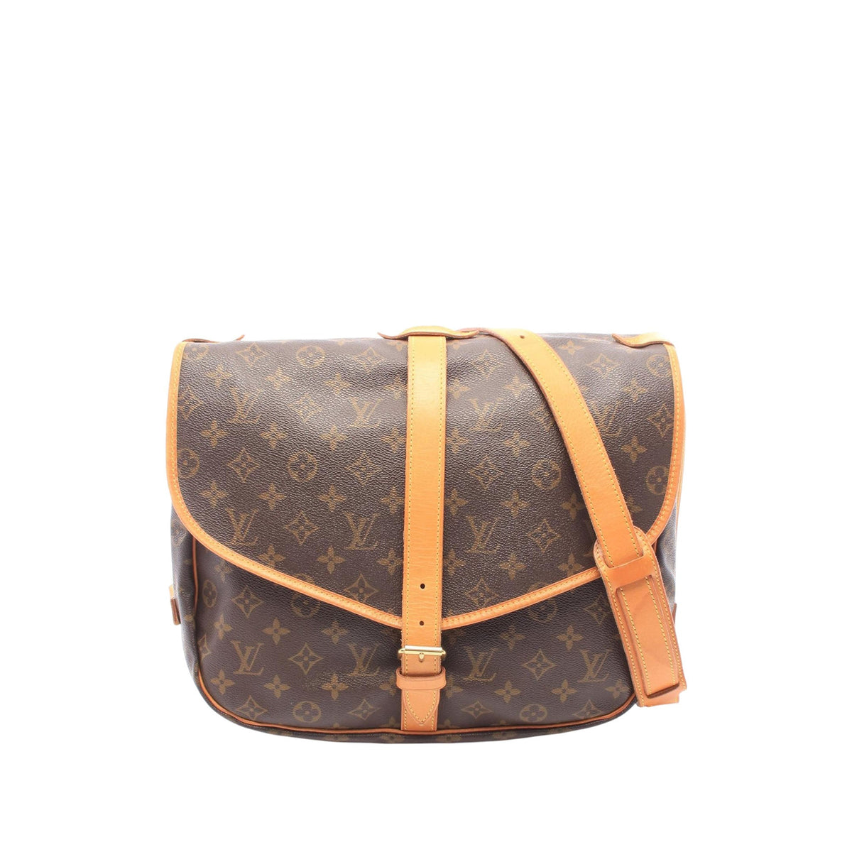 Louis Vuitton Monogram Saumur 35 — Brown