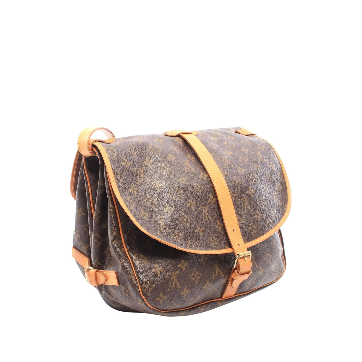 Louis Vuitton Monogram Saumur 35 — Brown