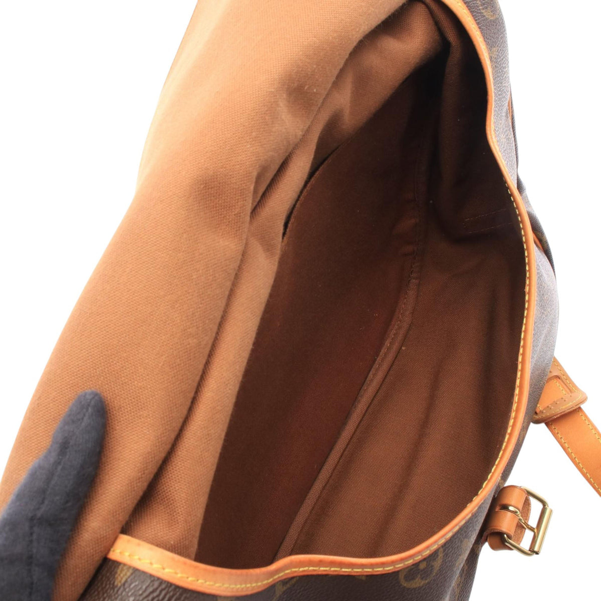 Louis Vuitton Monogram Saumur 35 — Brown