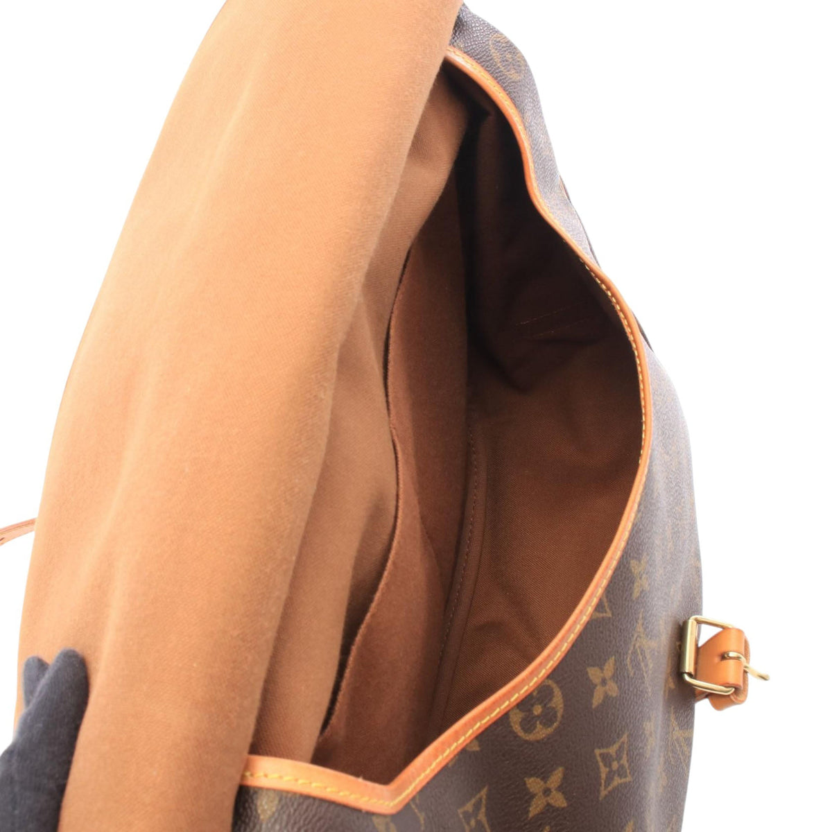 Louis Vuitton Monogram Saumur 35 — Brown