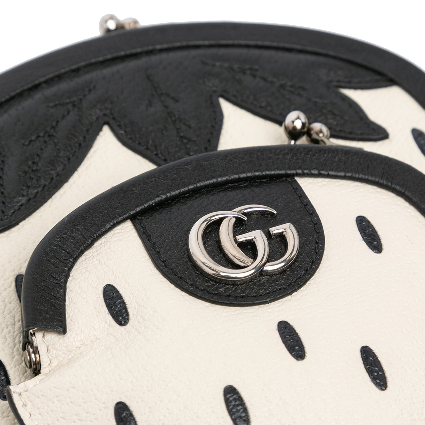 Gucci Leather Fruittini Strawberry Crossbody