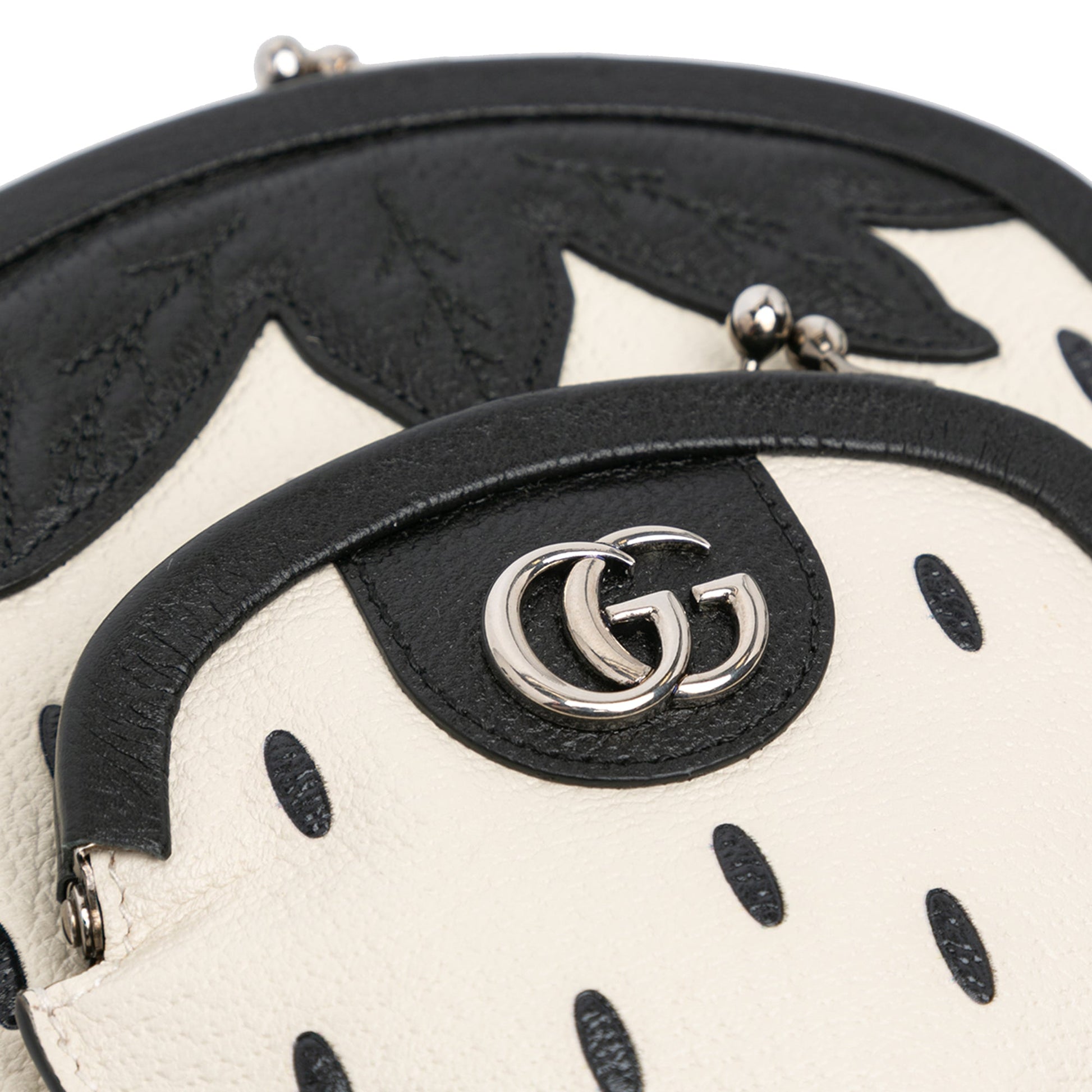 Gucci Leather Fruittini Strawberry Crossbody