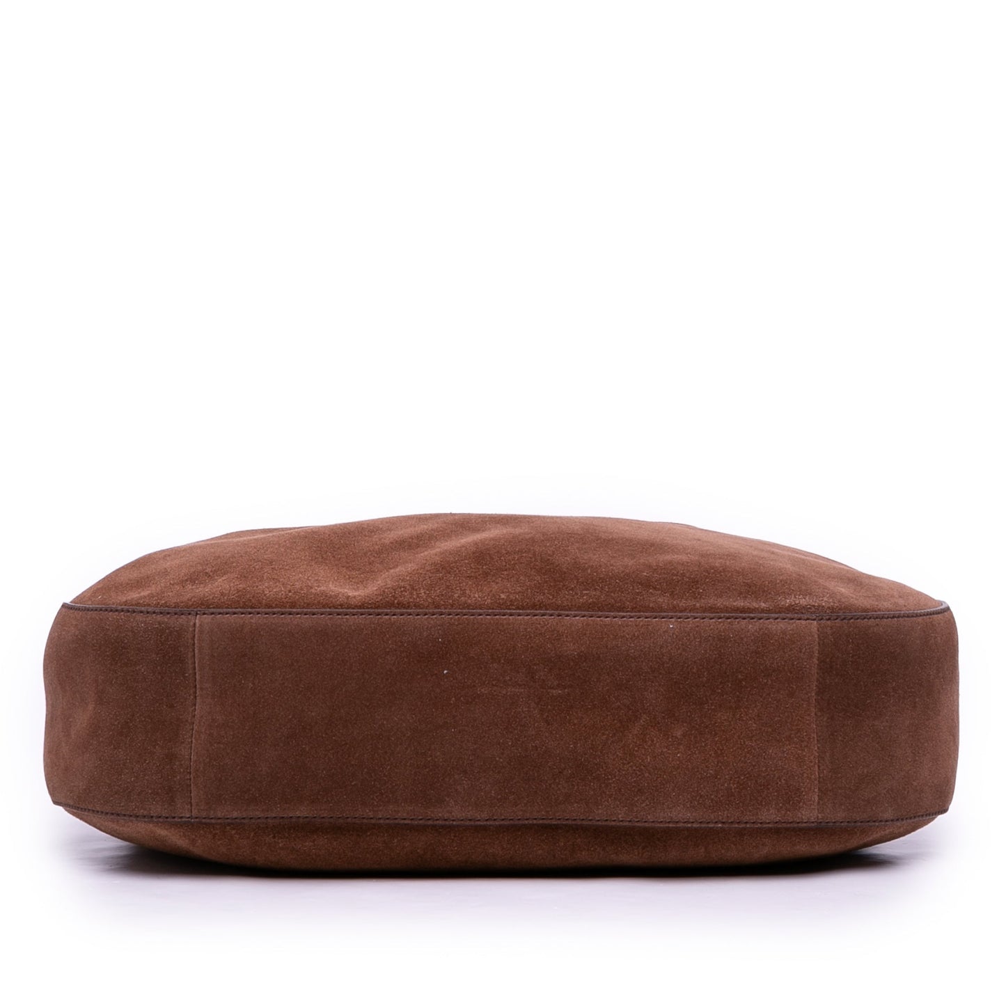 Prada Large Suede Shoulder Bag