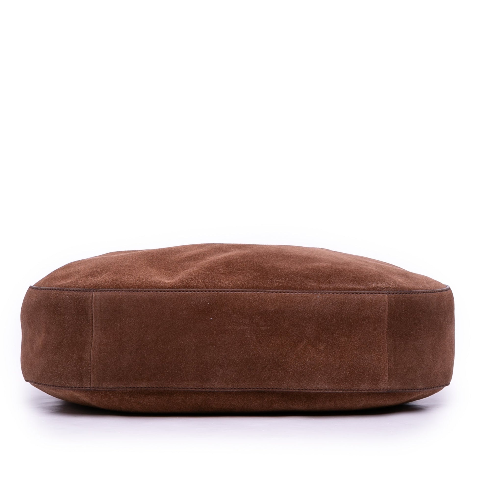 Prada Large Suede Shoulder Bag