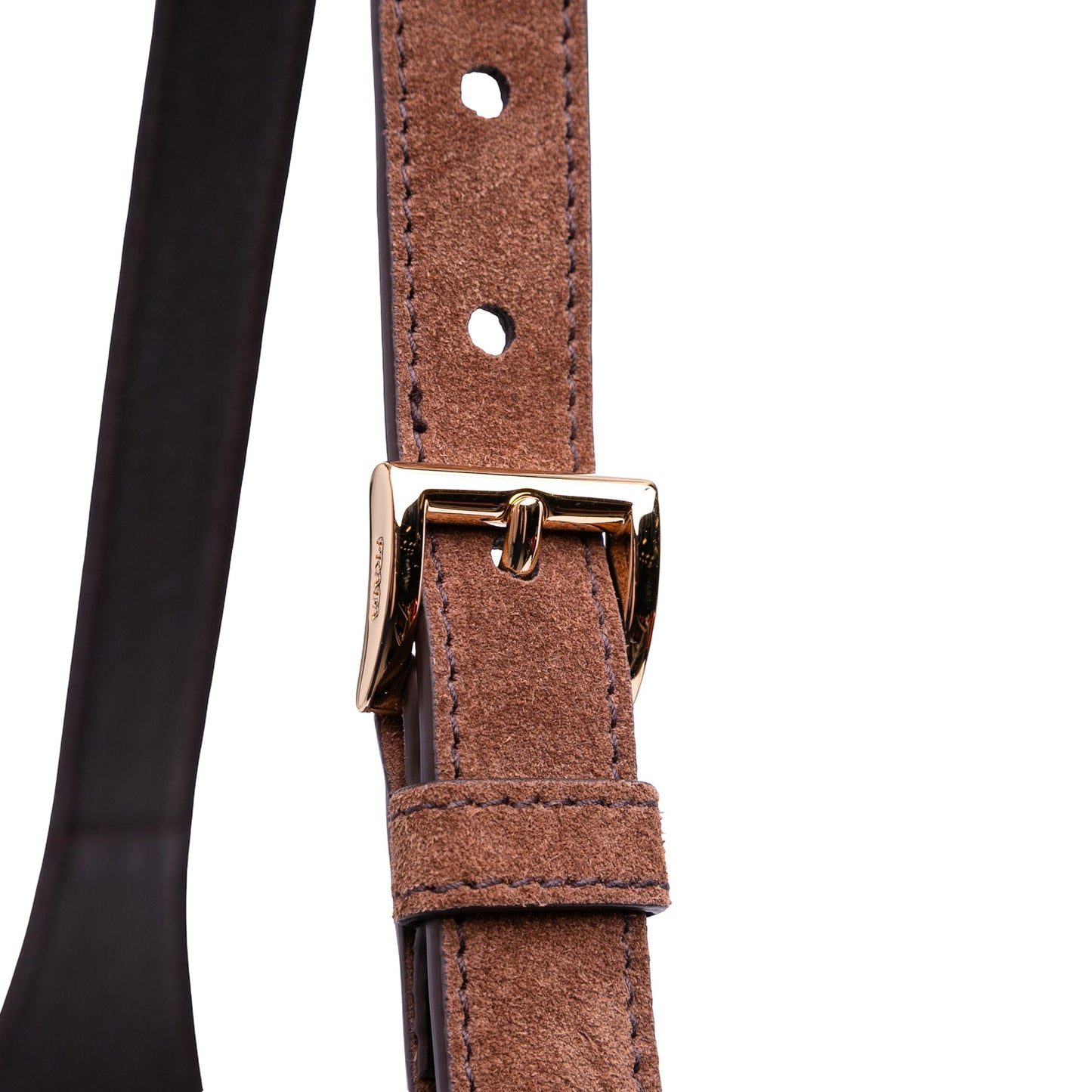 Prada Large Suede Shoulder Bag