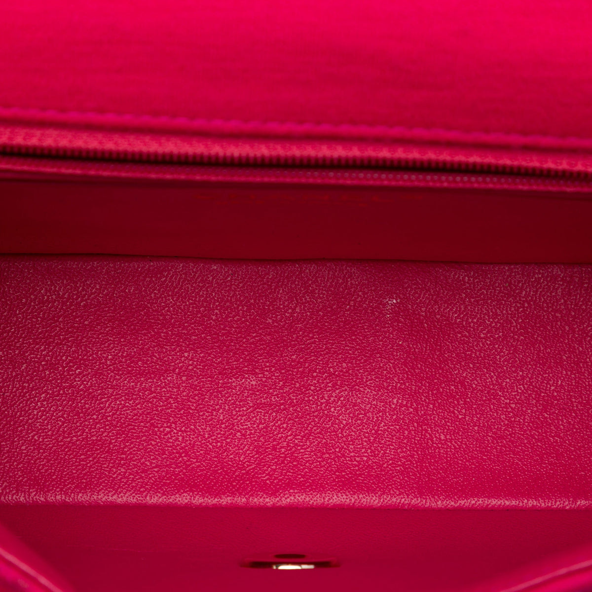 Chanel Mini Rectangular Classic Jersey Single Flap — Pink
