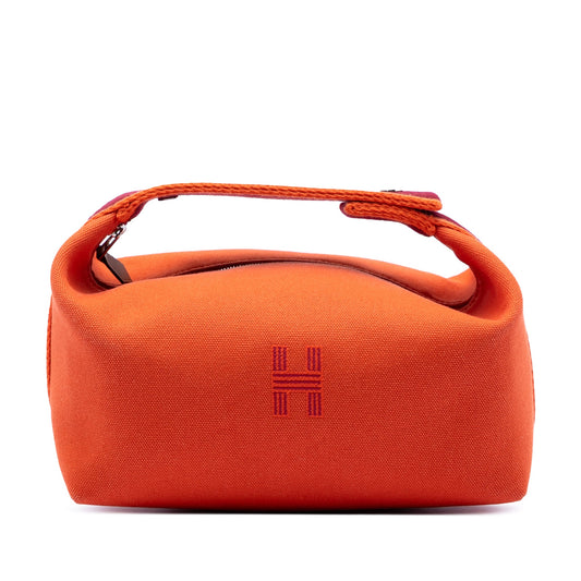 Hermès Small Toile Bride A Brac Case