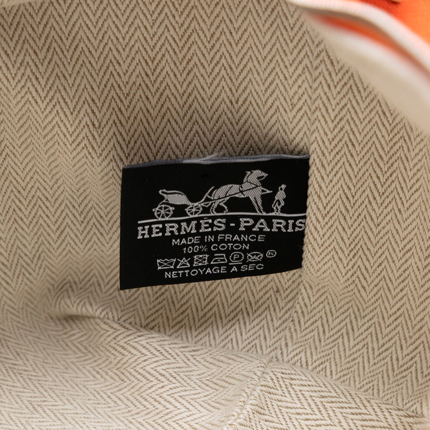 Hermès Small Toile Bride A Brac Case