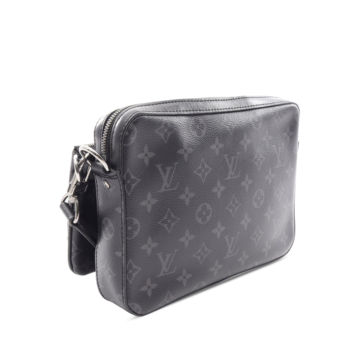 Louis Vuitton Monogram Eclipse Trio Messenger — Black