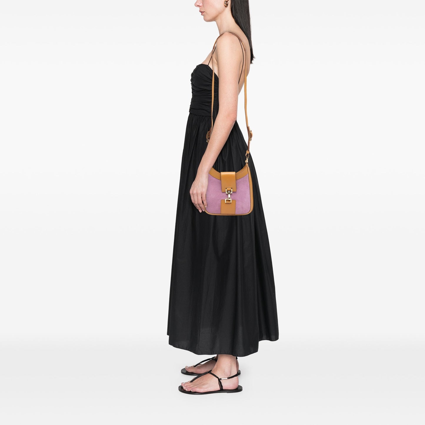 Suede Jackie Crossbody