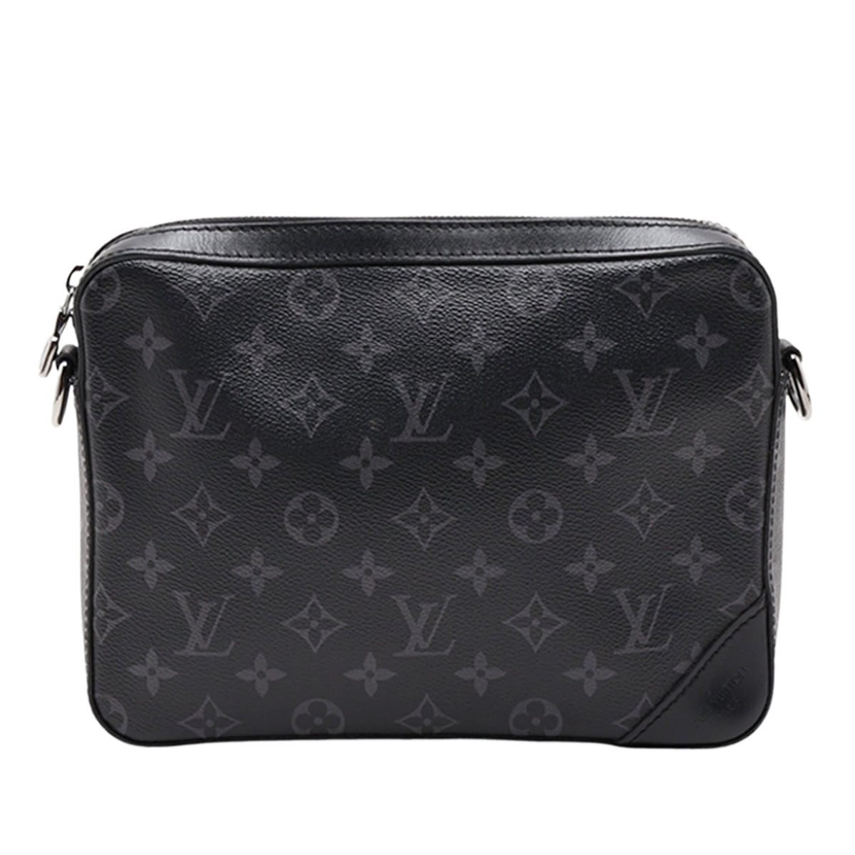 Louis Vuitton Monogram Eclipse Trio Messenger — Black