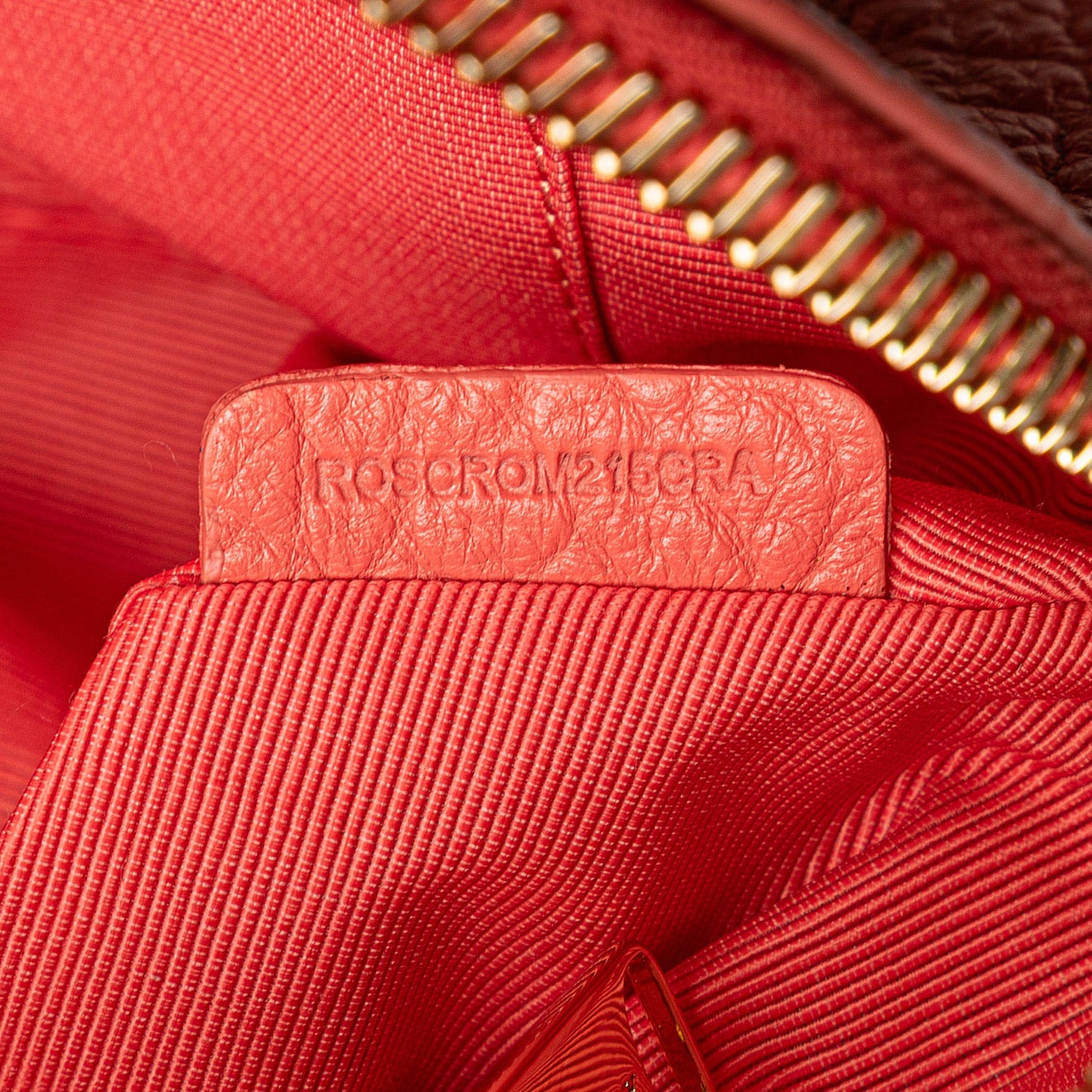 Burberry Small Heritage Grain Check Embossed Orchard Bowling Bag