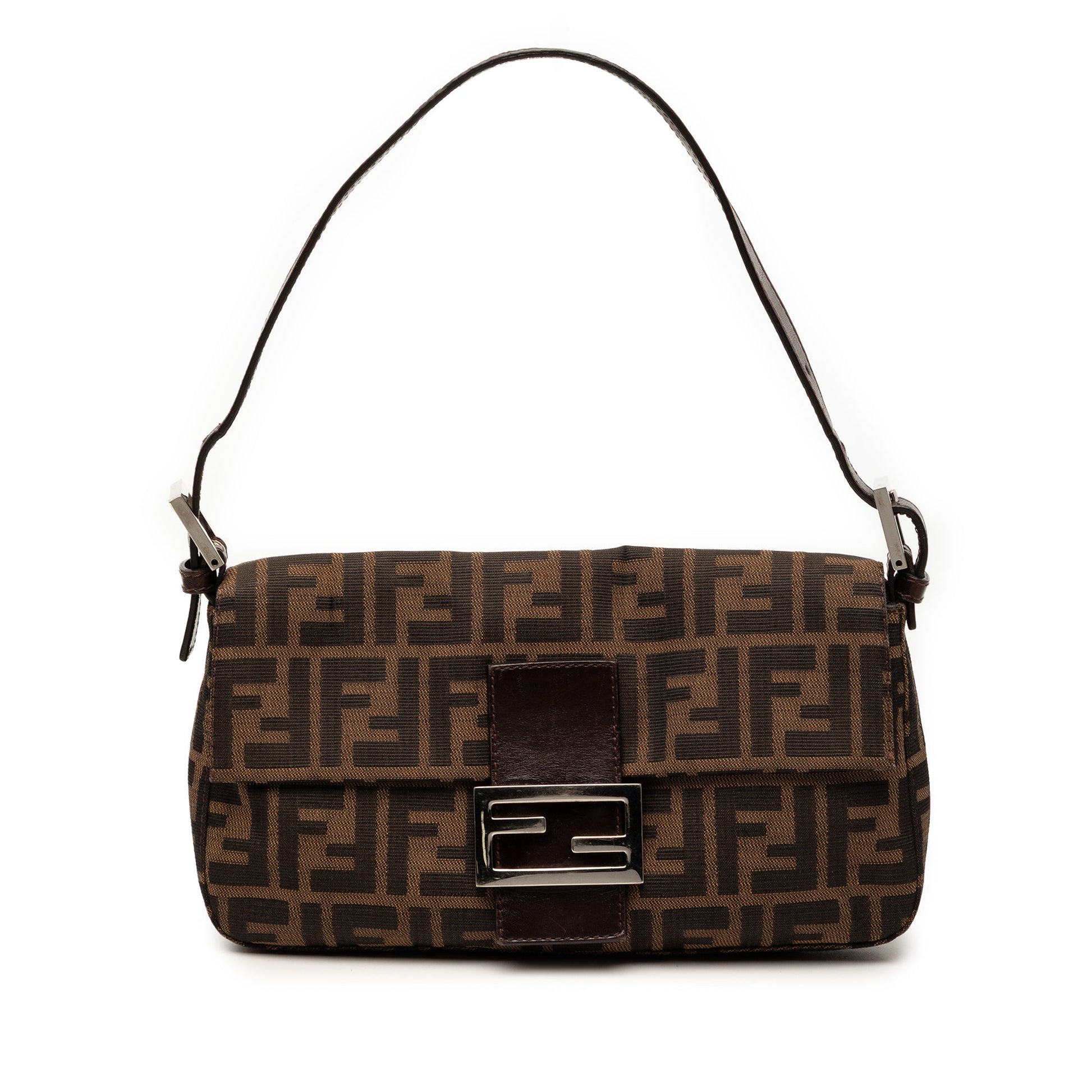 Fendi Zucca Canvas Baguette