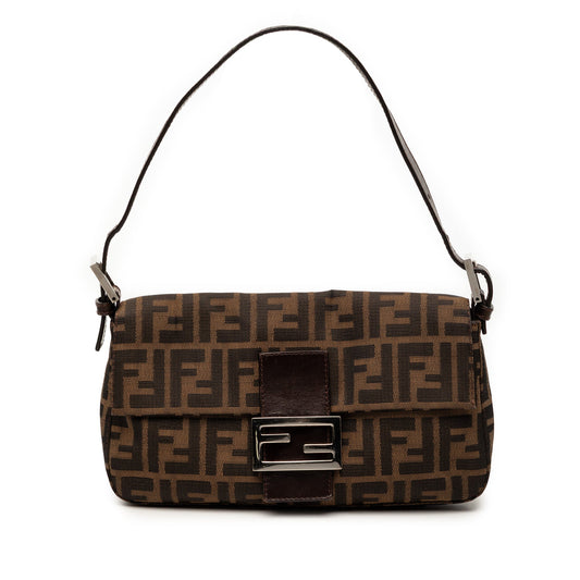 Fendi Zucca Canvas Baguette