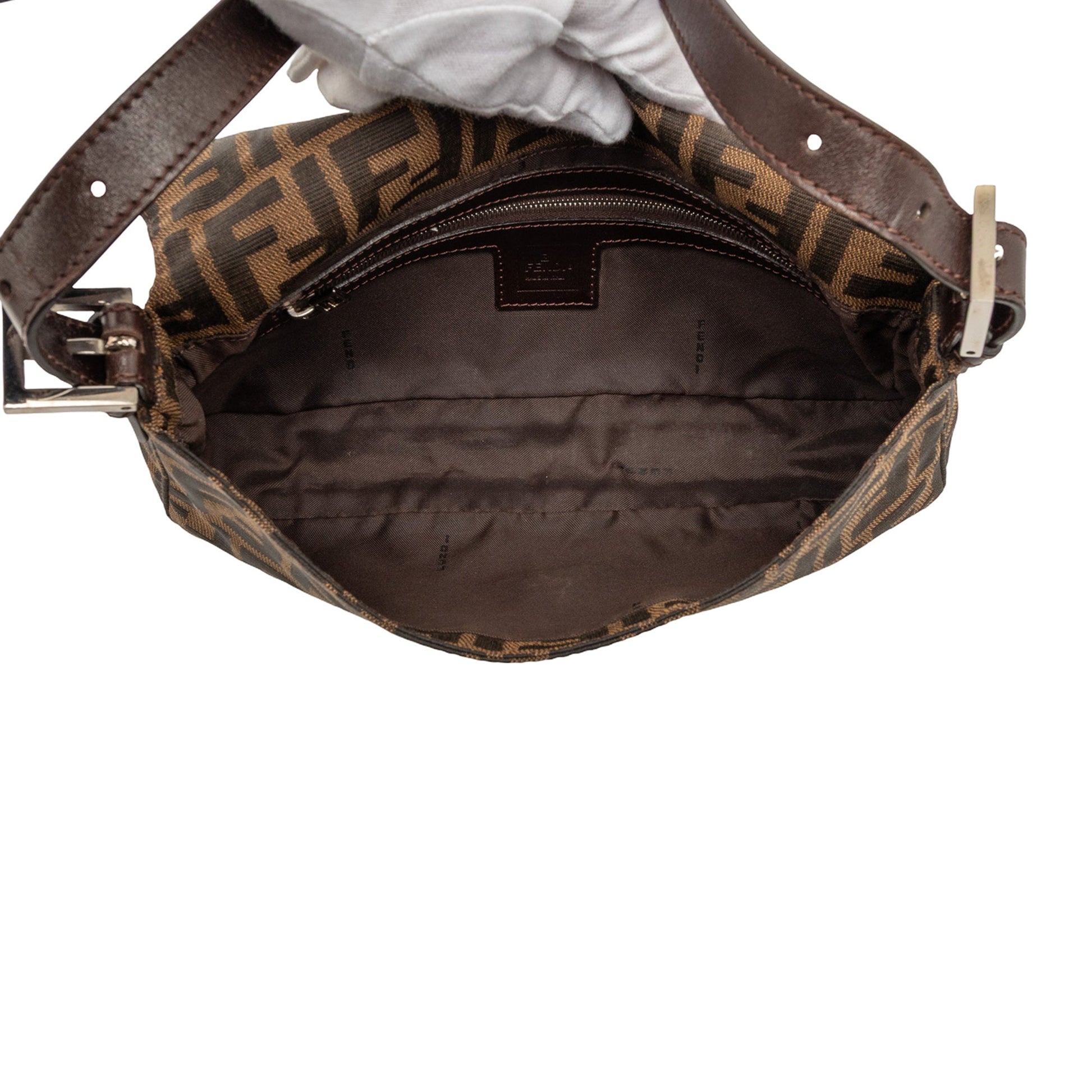 Fendi Zucca Canvas Baguette