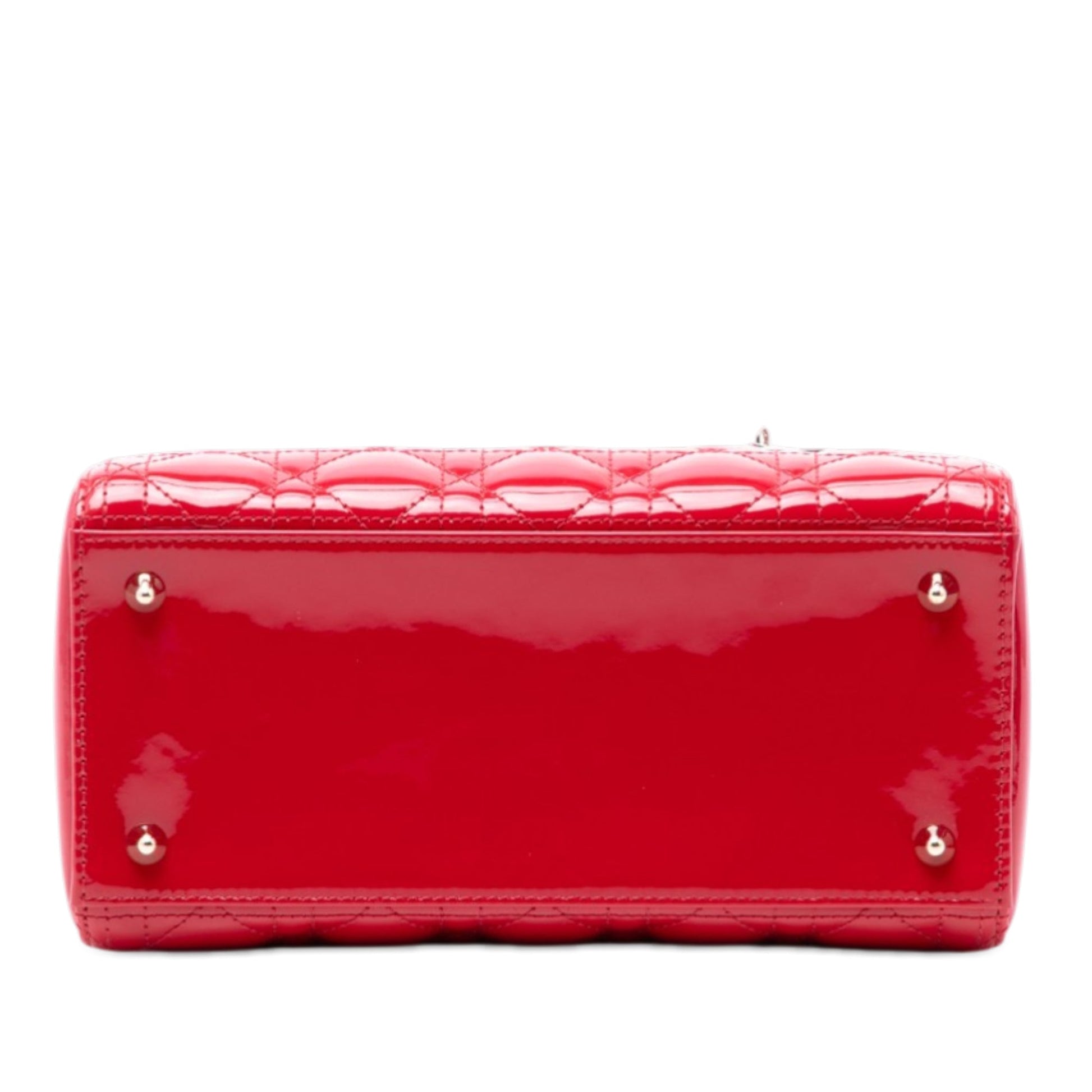 Dior Medium Patent Cannage Lady Dior
