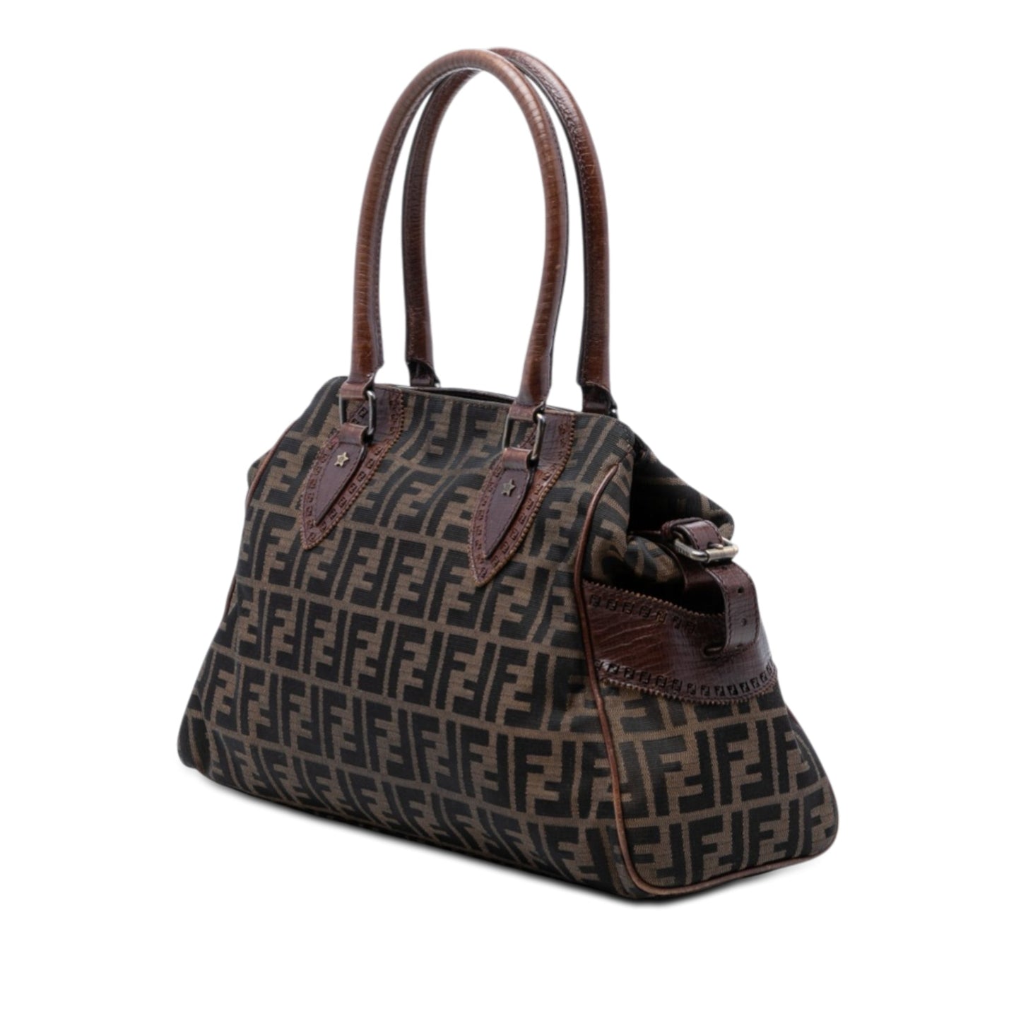 Fendi Zucca Canvas Etniko Handbag