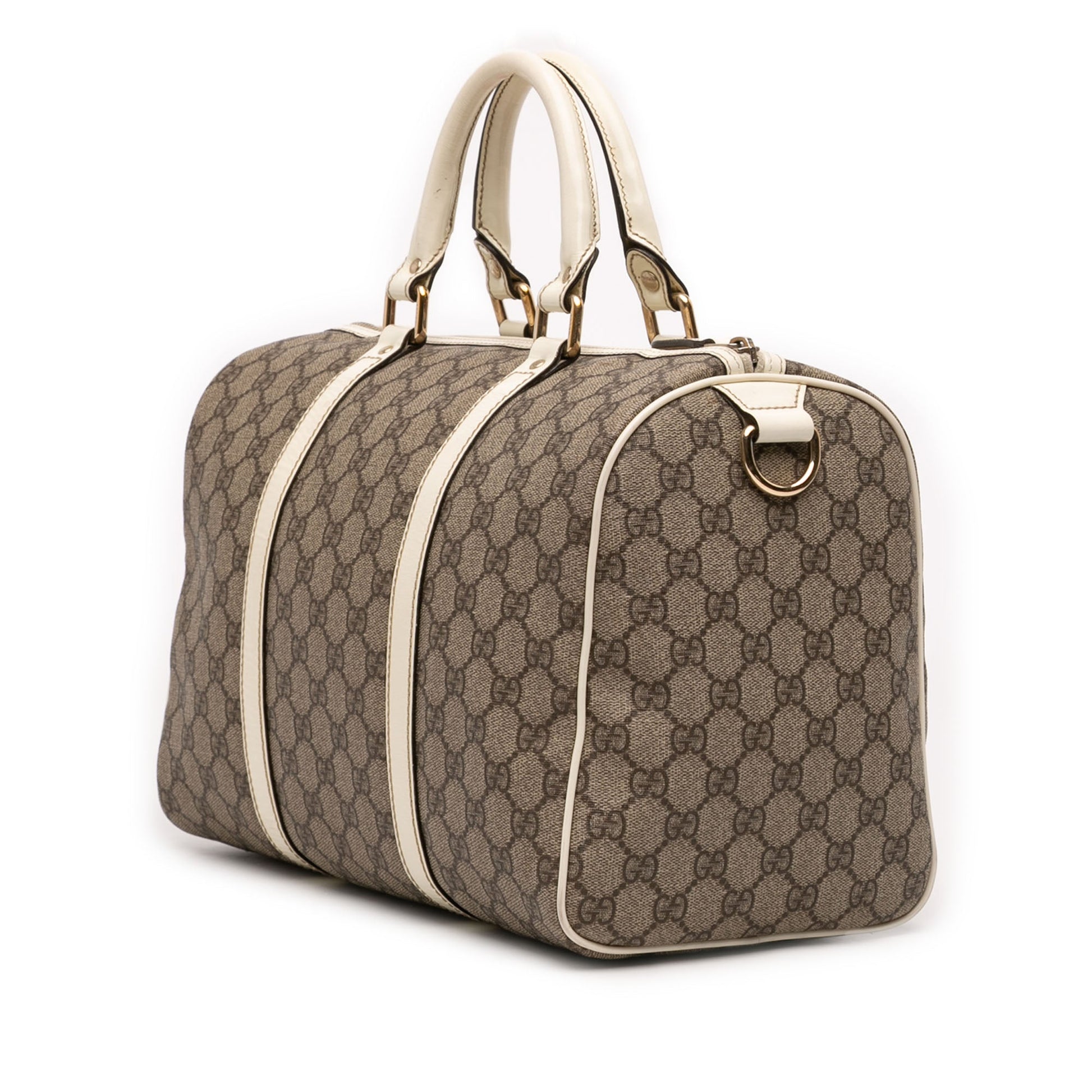 Gucci Medium GG Supreme Joy Boston Bag