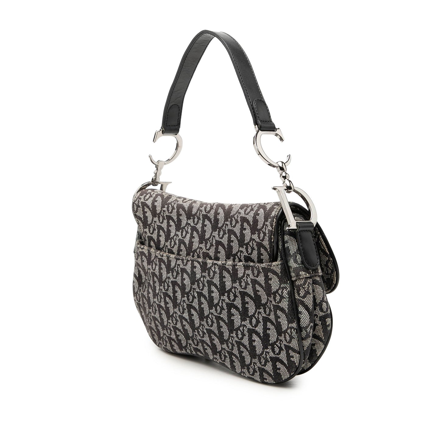 Dior Diorissimo Canvas Double Saddle Bag