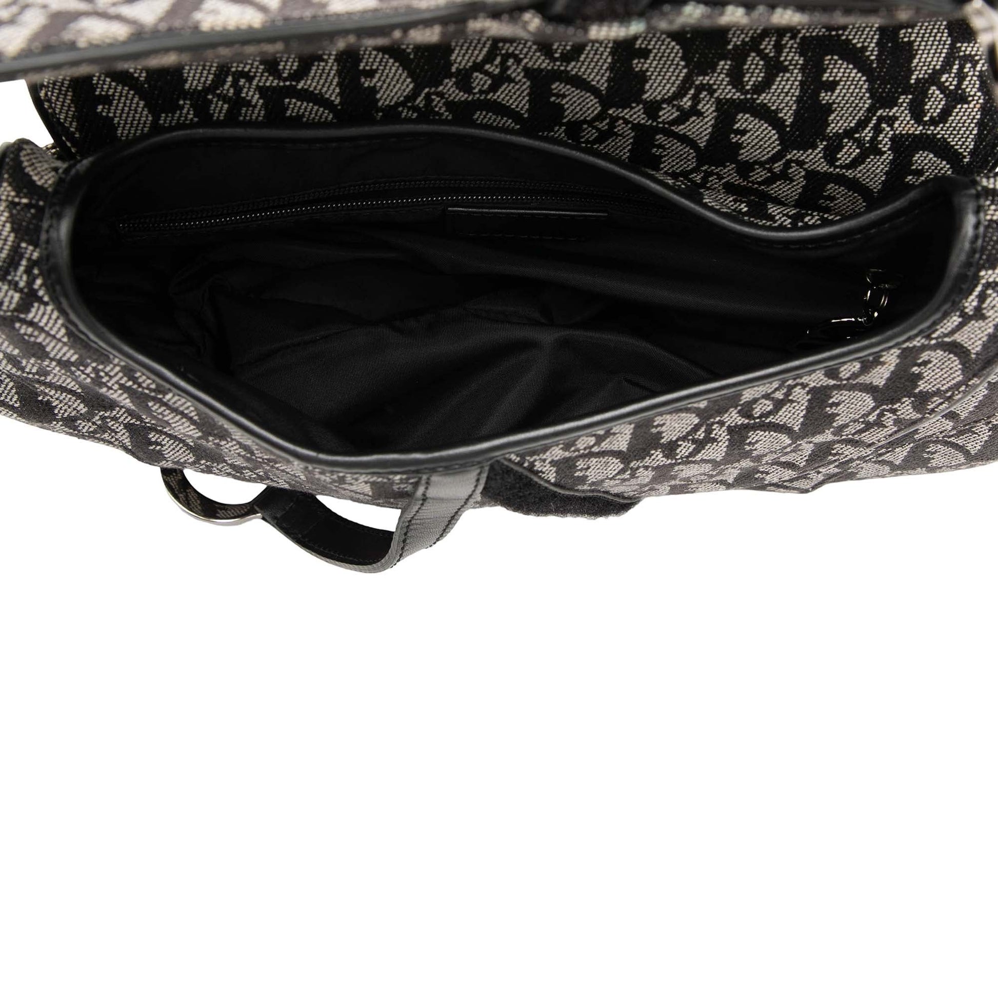 Dior Diorissimo Canvas Double Saddle Bag