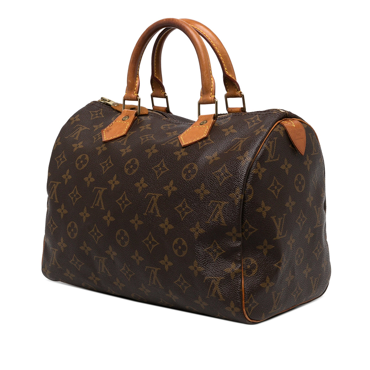 Louis Vuitton Monogram Speedy 30 — Brown