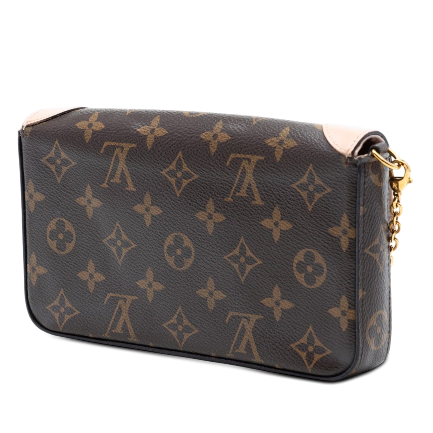 Louis Vuitton Monogram Pochette Felicie Valentine Dog