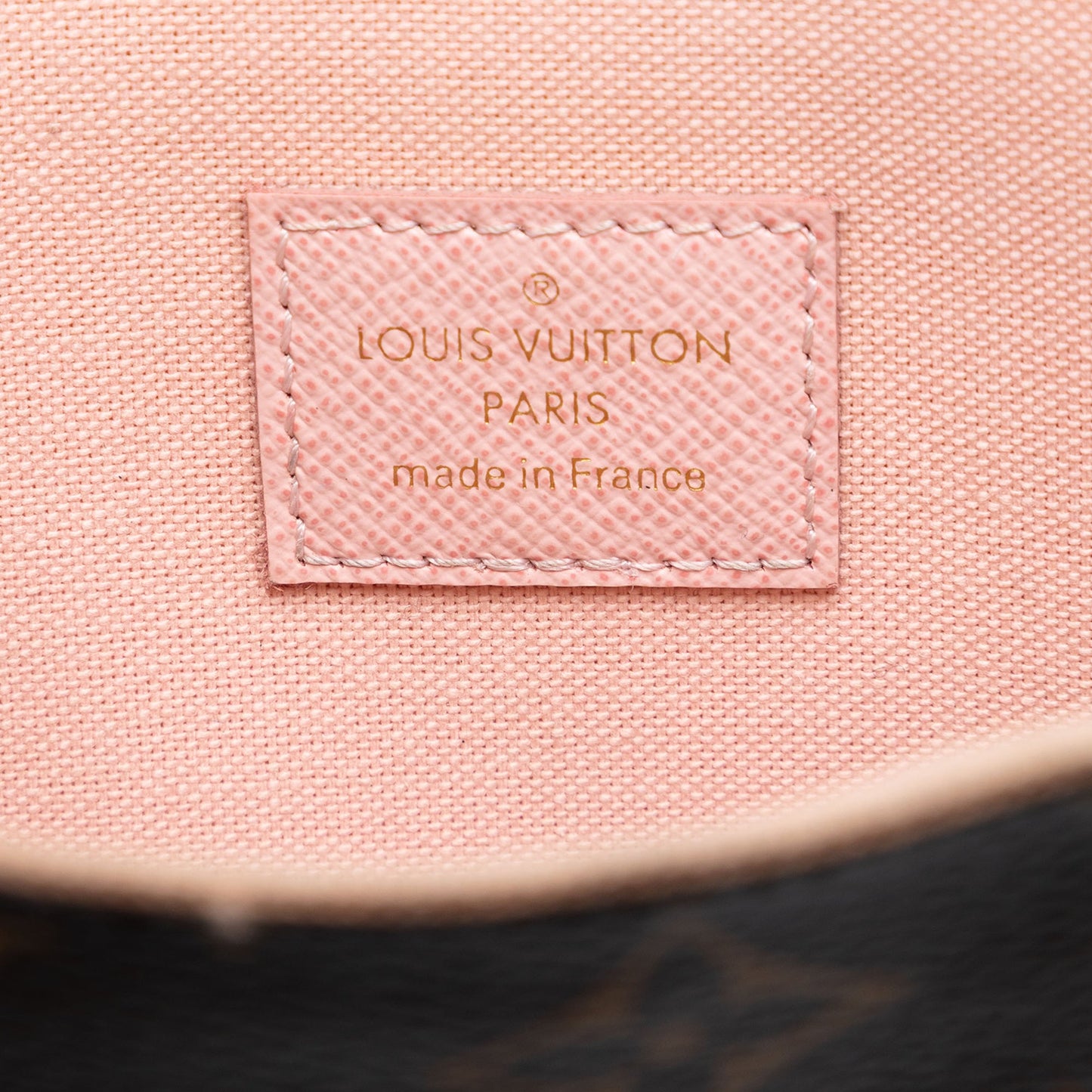Louis Vuitton Monogram Pochette Felicie Valentine Dog