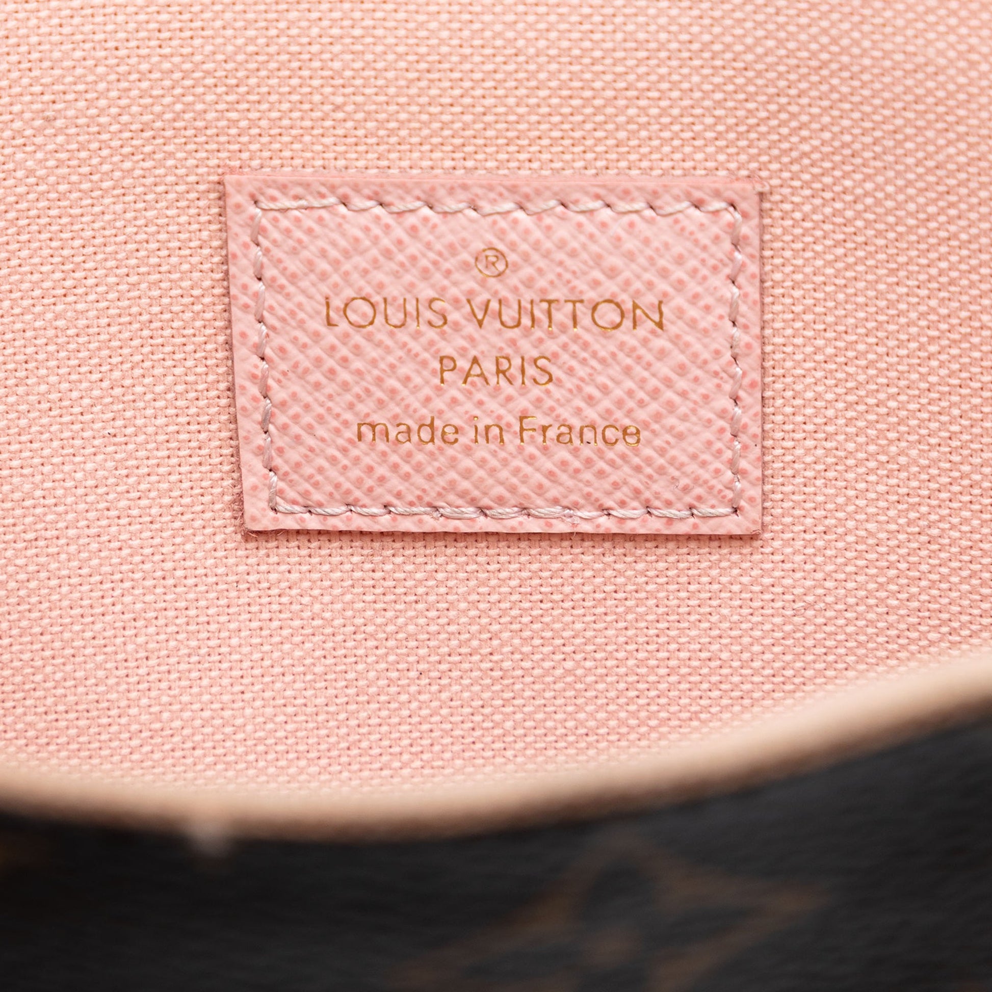 Louis Vuitton Monogram Pochette Felicie Valentine Dog