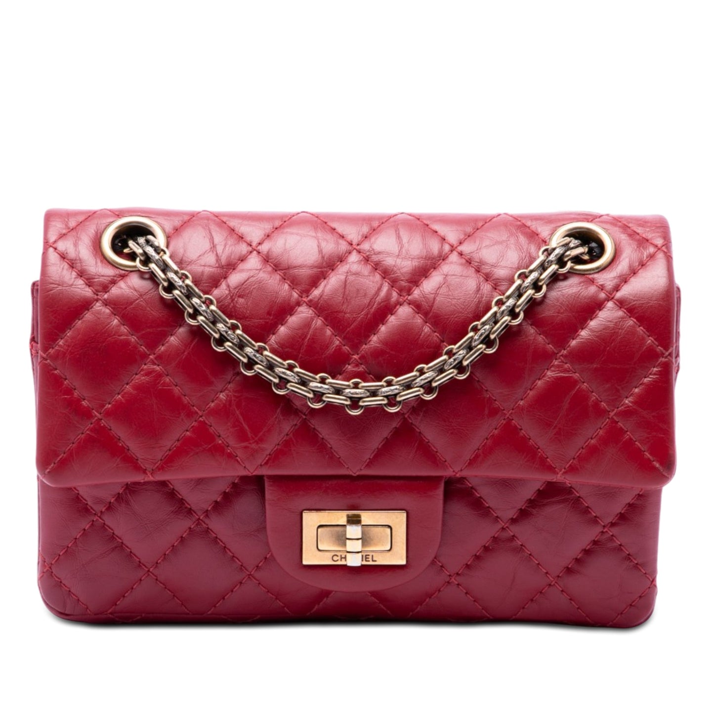 Chanel Quilted Aged Calfskin Reissue 2.55 Single Flap 224