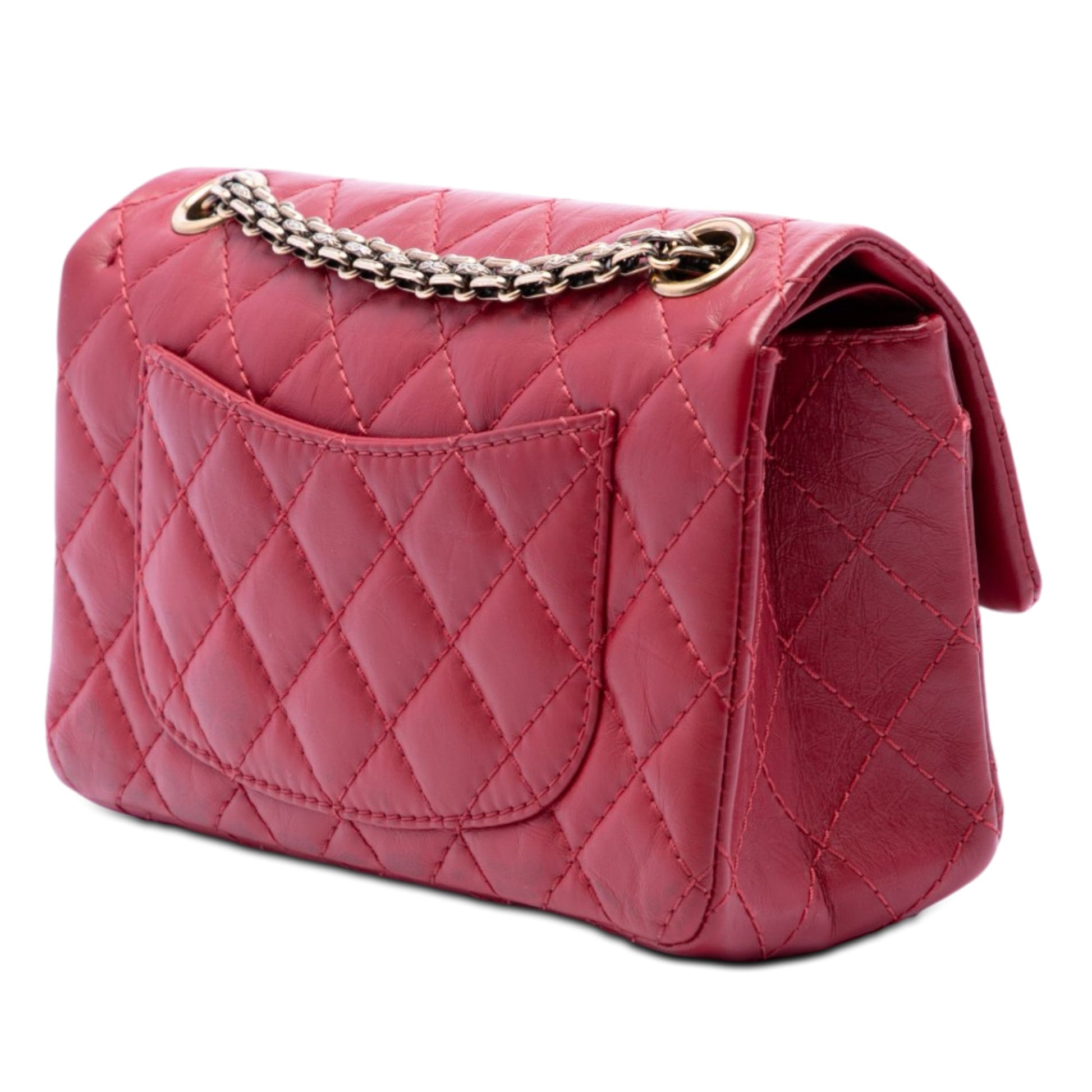 Chanel Quilted Aged Calfskin Reissue 2.55 Single Flap 224