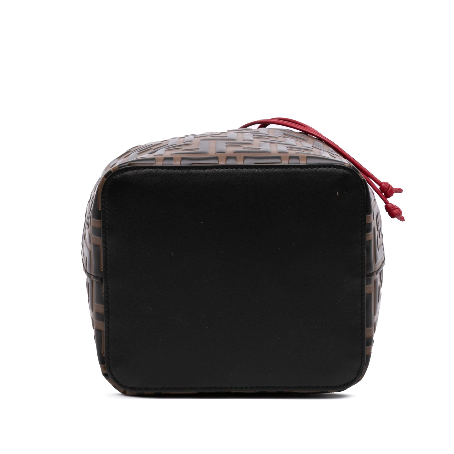 Fendi FF 1974 Embossed Leather Mon Tresor Bucket Bag