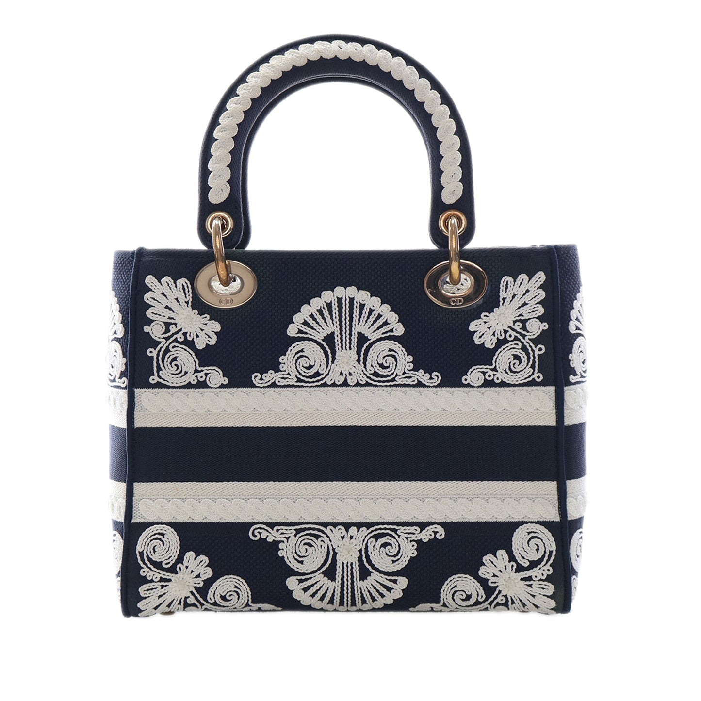 Dior Medium Embroidered Canvas Cornely Lady D Lite