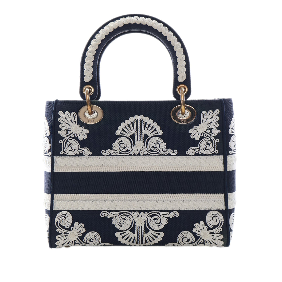 Dior Medium Embroidered Canvas Cornely Lady D Lite