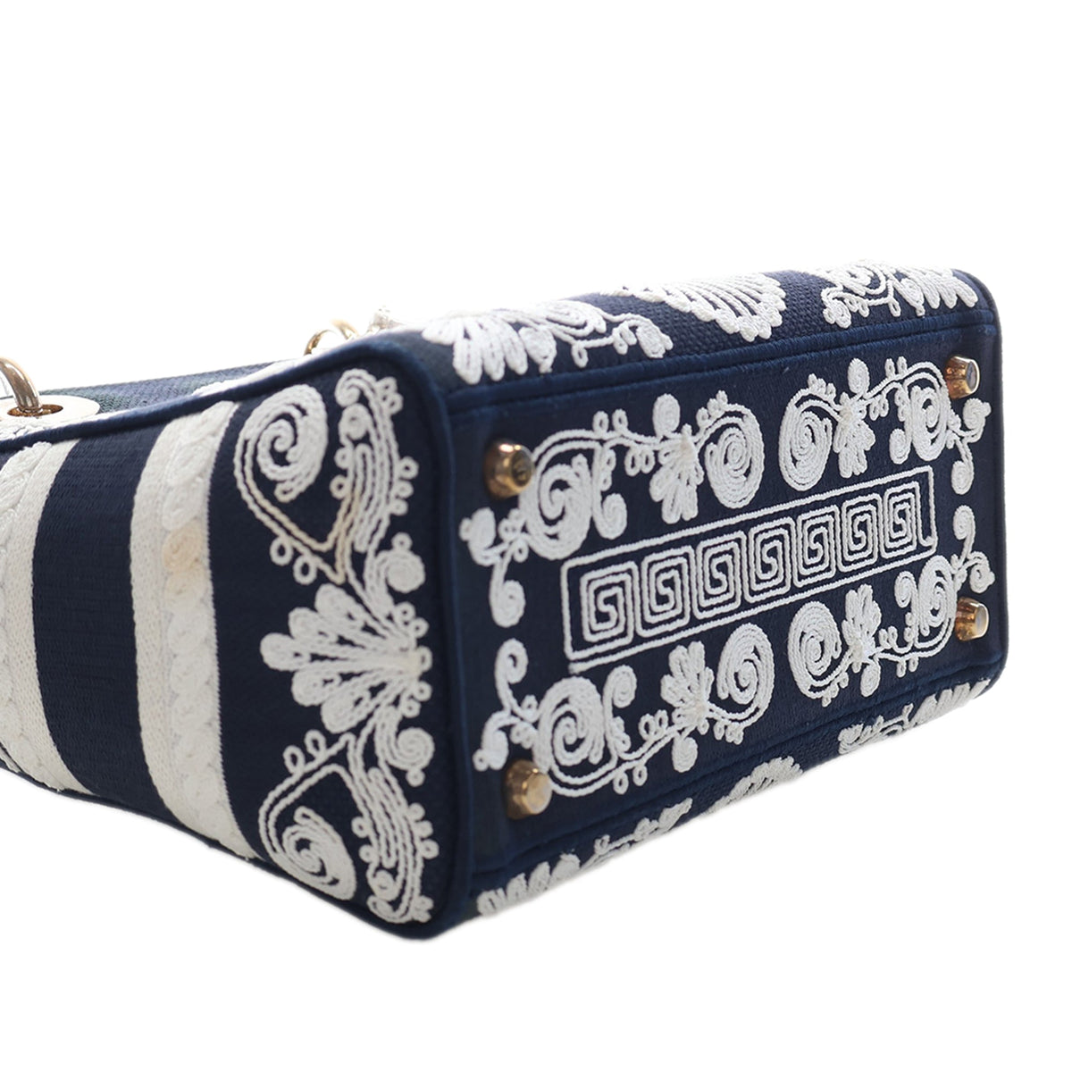 Dior Medium Embroidered Canvas Cornely Lady D Lite