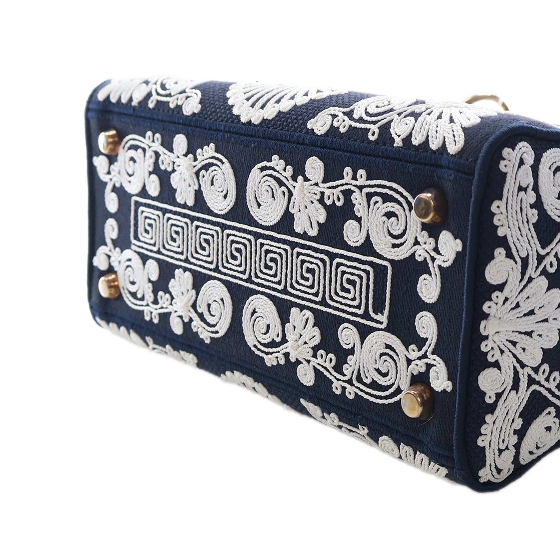 Dior Medium Embroidered Canvas Cornely Lady D Lite
