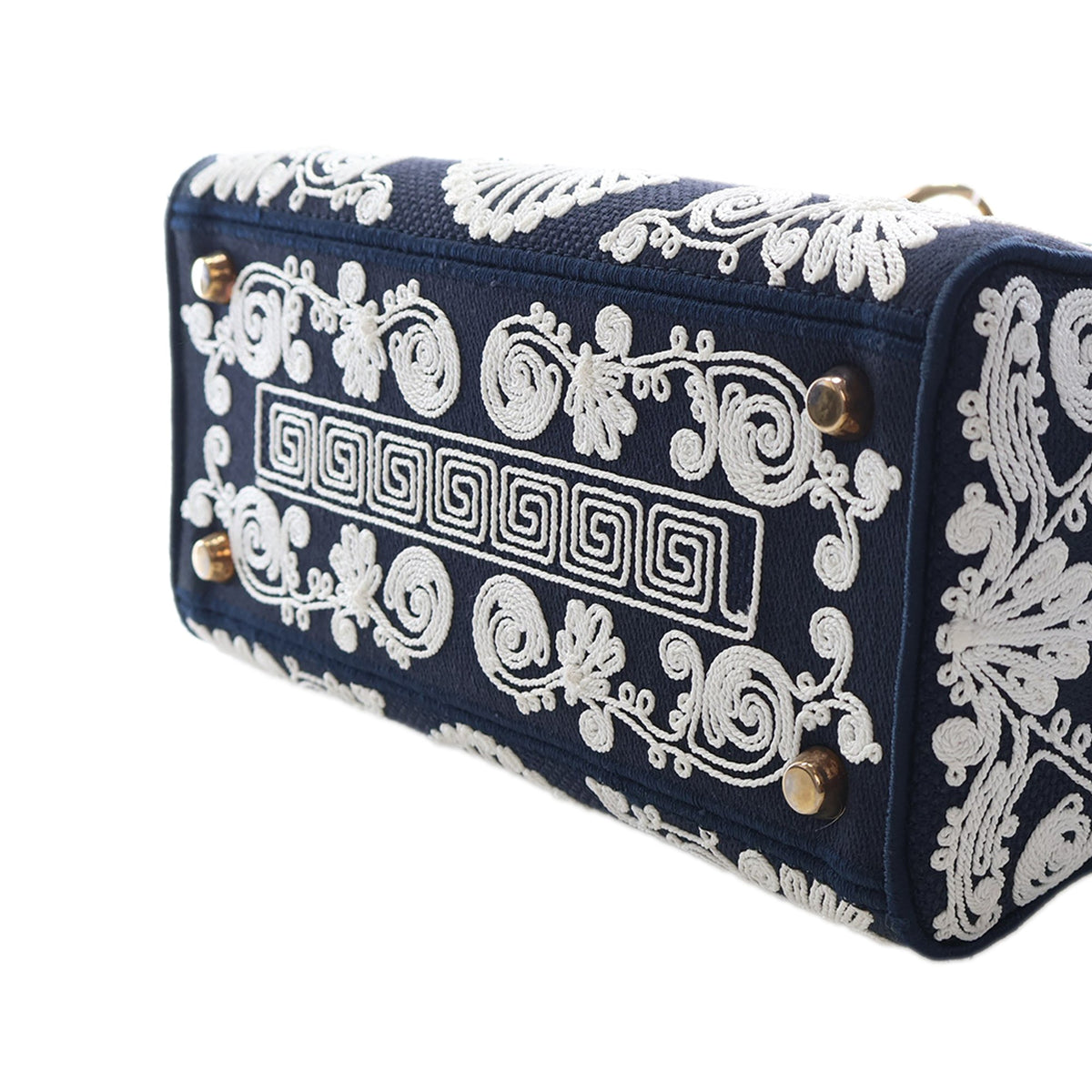 Dior Medium Embroidered Canvas Cornely Lady D Lite