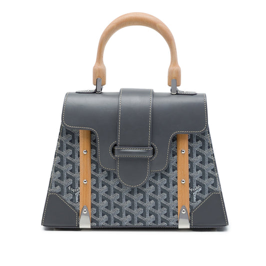 Goyard Goyardine Saigon Structured PM — Gray
