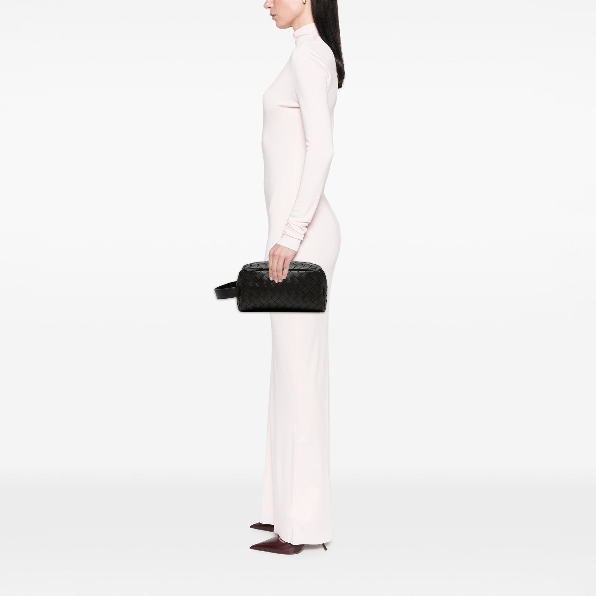 Bottega Veneta Nappa Intrecciato Travel Pouch