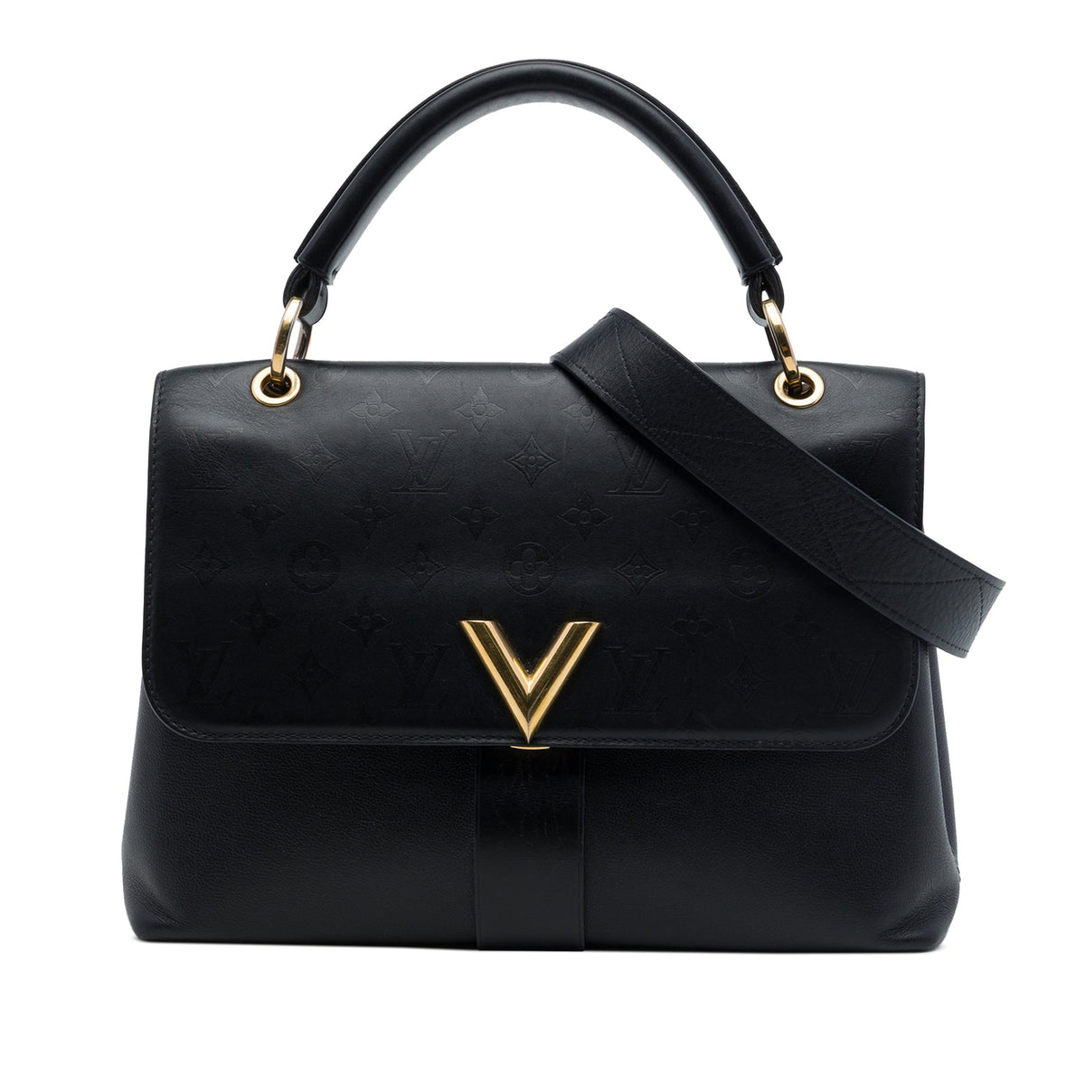 Louis Vuitton Monogram Very One Handle — Black