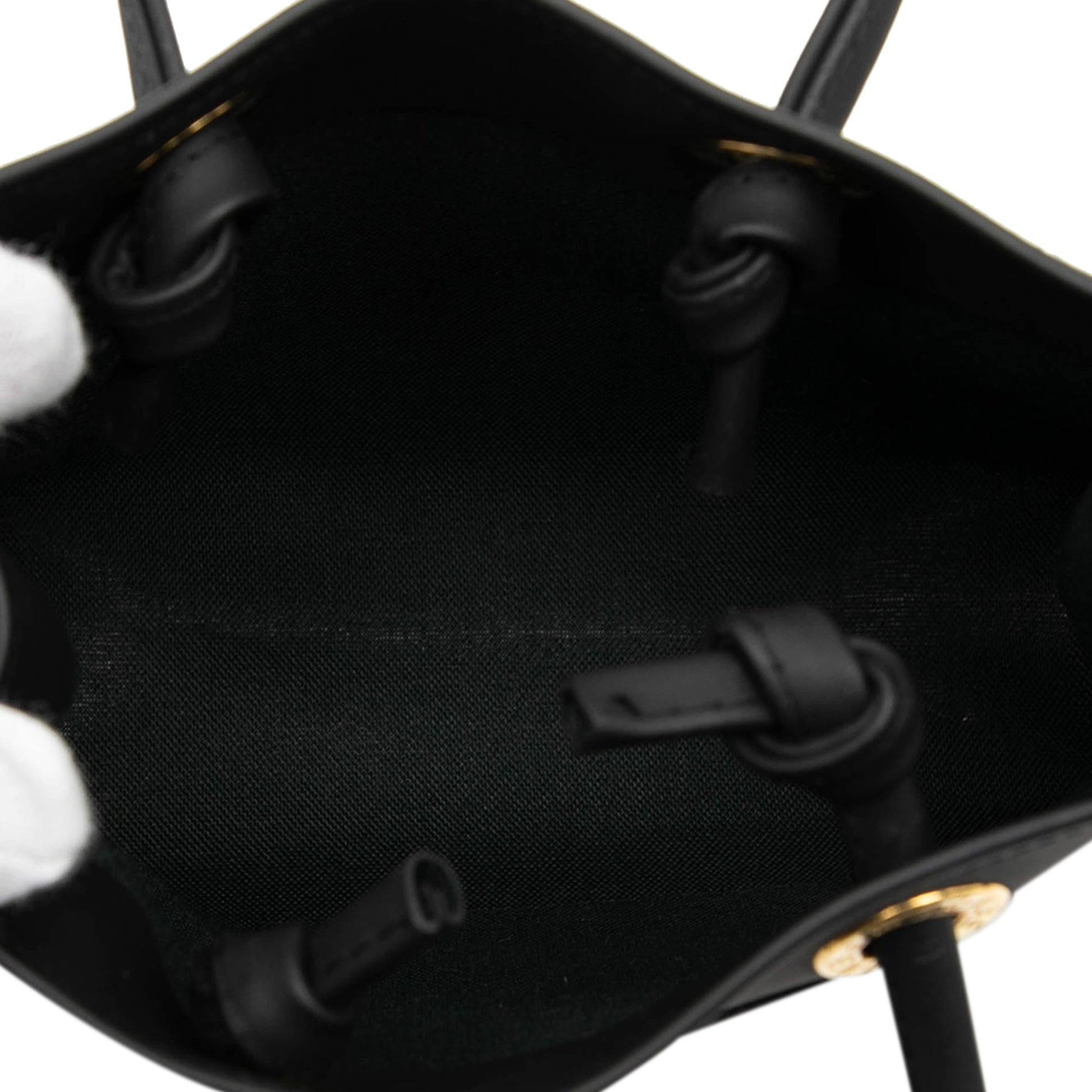 Fendi Mini Rubber FF Logo Shopper Tote