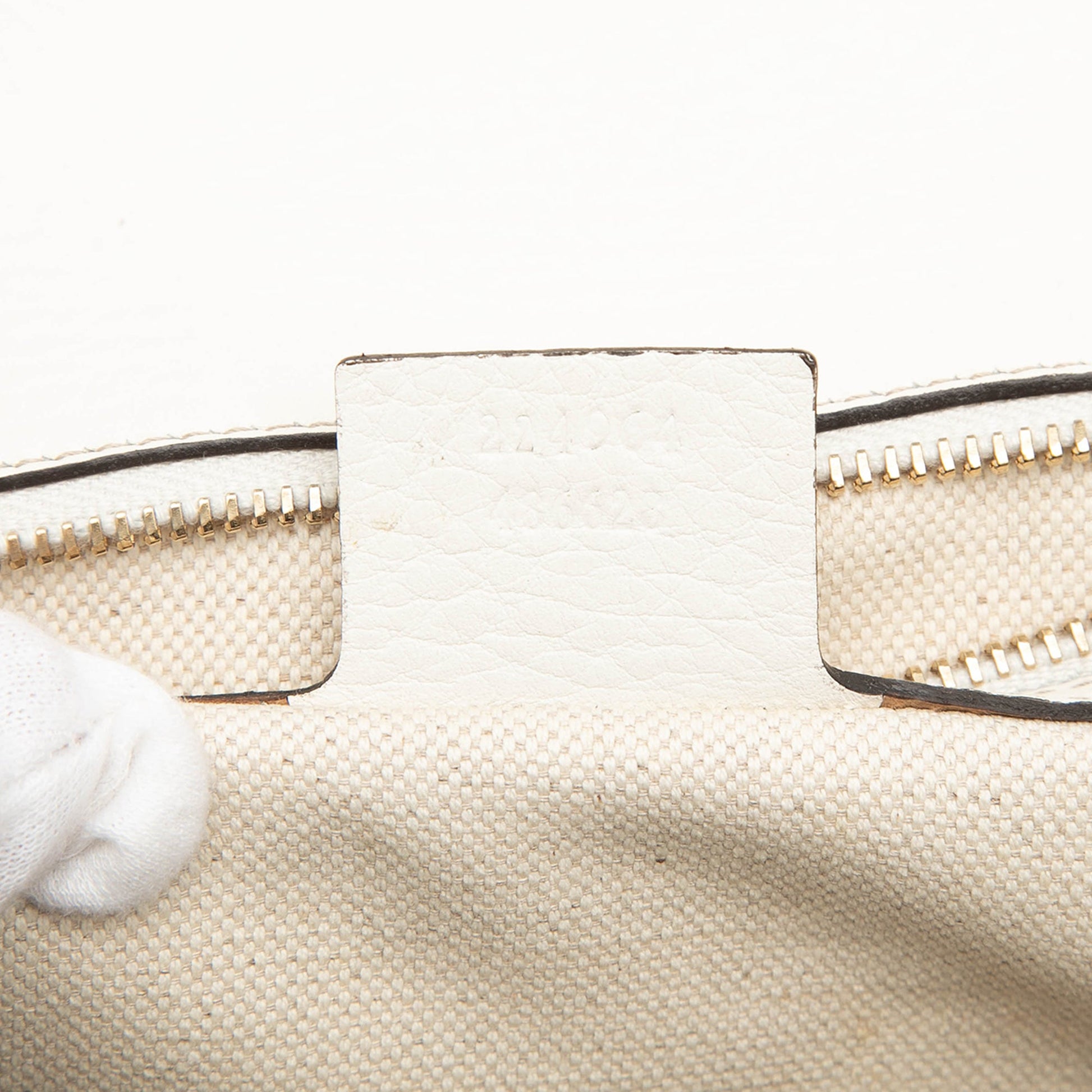 Gucci Medium GG Canvas New Bamboo Satchel