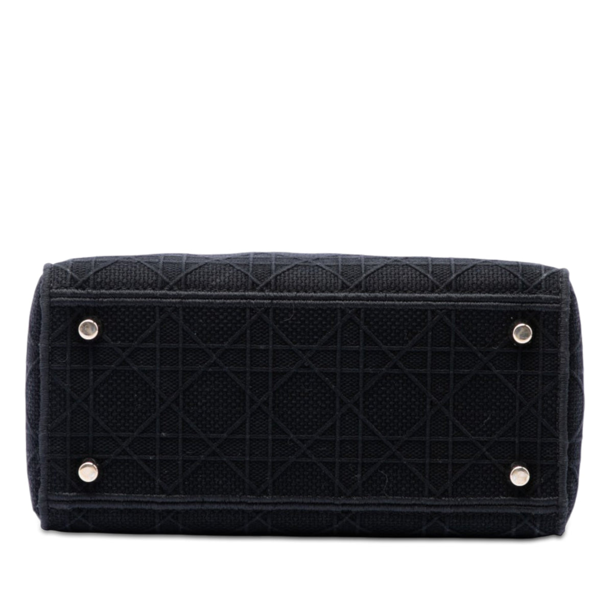 Dior Medium Embroidered Canvas Cannage Lady D Lite